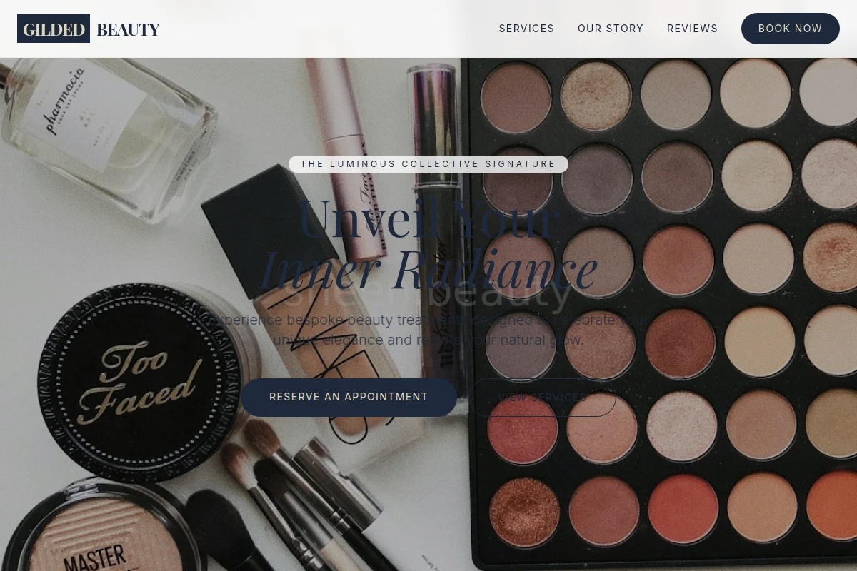 Gilded Beauty Salon